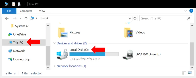 enabling BitLocker on a drive in Windows 10