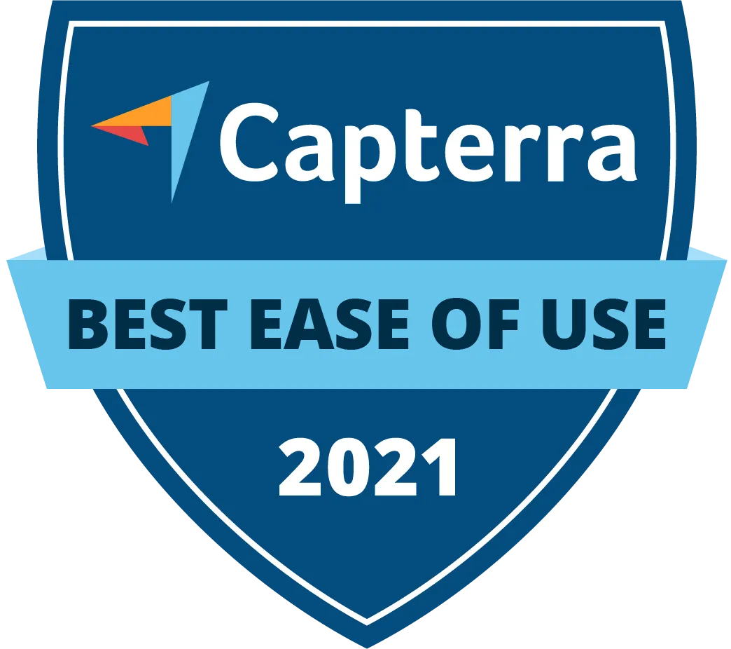 Capterra: Best Ease of Use 2021